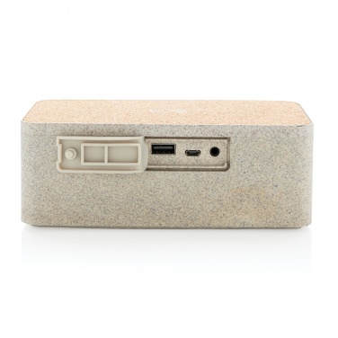 Logotrade promotional gift picture of: Wheatstraw wireless charging speaker