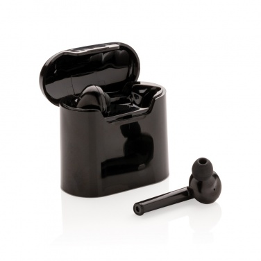 Logo trade promotional product photo of: Liberty wireless earbuds in charging case