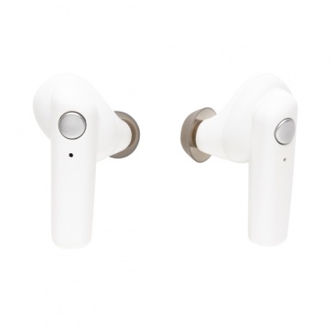 Logo trade promotional products image of: TWS earbuds in UV-C sterilising charging case