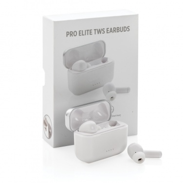 Logo trade promotional merchandise picture of: Pro Elite TWS earbuds
