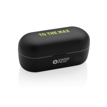 Logotrade promotional giveaway picture of: Swiss peak TWS earbuds