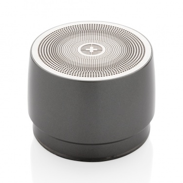 Logo trade promotional giveaway photo of: Swiss peak 5W wireless bass speaker