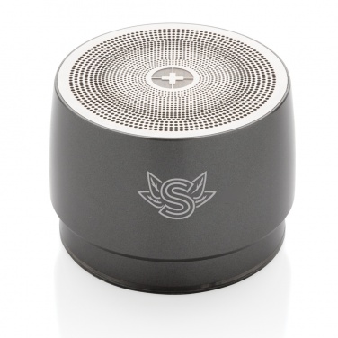 Logotrade promotional merchandise image of: Swiss peak 5W wireless bass speaker