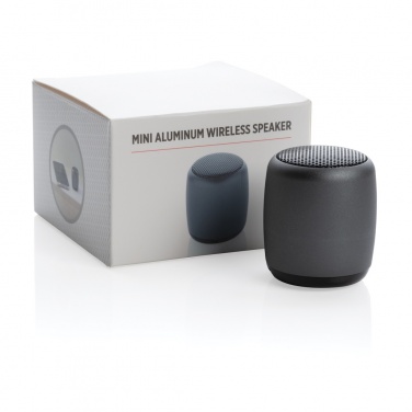 Logotrade promotional giveaways photo of: Mini aluminium wireless speaker
