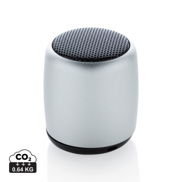 Logotrade promotional item image of: Mini aluminium wireless speaker