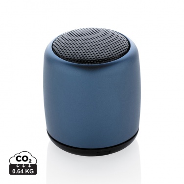 Logotrade promotional merchandise image of: Mini aluminium wireless speaker
