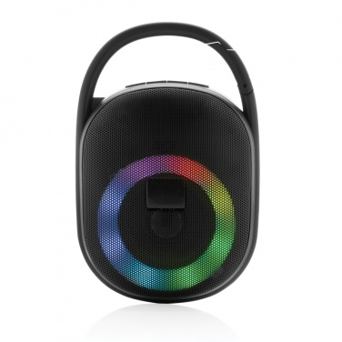 Logo trade promotional item photo of: RCS recycled plastic Lightboom 5W Clip speaker