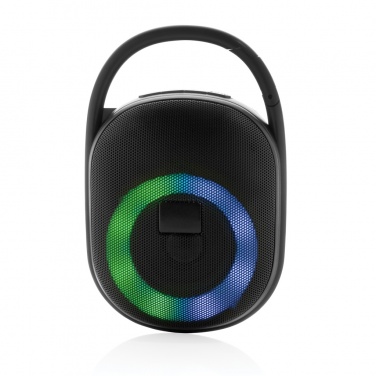 Logotrade promotional product image of: RCS recycled plastic Lightboom 5W Clip speaker