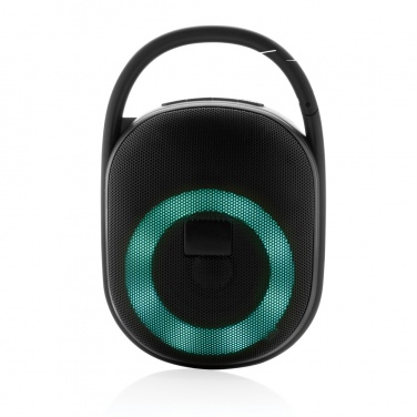 Logotrade corporate gifts photo of: RCS recycled plastic Lightboom 5W Clip speaker
