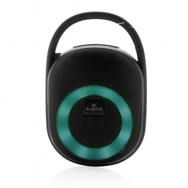 Logo trade corporate gift photo of: RCS recycled plastic Lightboom 5W Clip speaker
