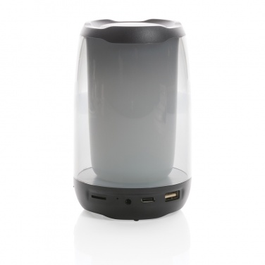Logo trade promotional gifts picture of: RCS recycled plastic Lightboom 5W speaker