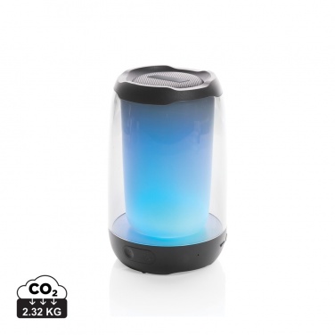 Logo trade promotional gifts picture of: RCS recycled plastic Lightboom 5W speaker