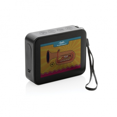 Logotrade promotional giveaway image of: Urban Vitamin Vallejo RCS rplastic 3W speaker IPX 7