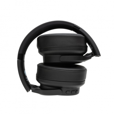 Logo trade corporate gifts image of: Urban Vitamin Palo Alto RCS rplastic headphone