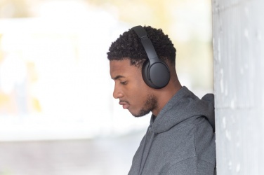 Logo trade promotional products image of: Urban Vitamin Palo Alto RCS rplastic headphone