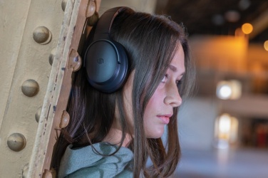 Logo trade promotional giveaway photo of: Urban Vitamin Palo Alto RCS rplastic headphone