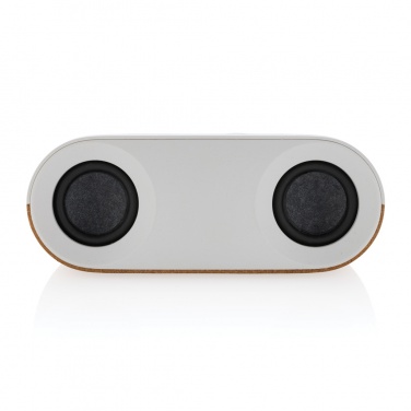Logotrade promotional gift image of: Oregon RCS recycled plastic and cork 10W speaker