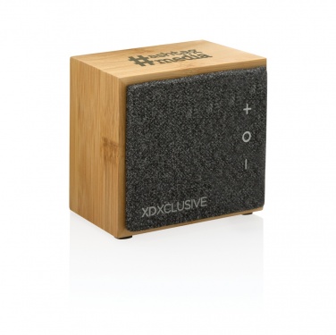 Logotrade promotional merchandise photo of: Wynn 5W bamboo wireless speaker