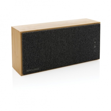 Logo trade promotional merchandise picture of: Wynn 20W bamboo wireless speaker