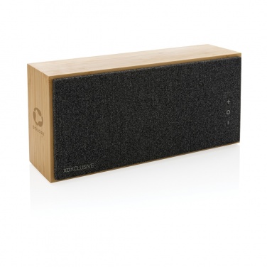 Logotrade corporate gift picture of: Wynn 20W bamboo wireless speaker