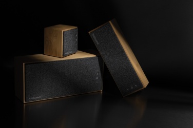 Logo trade promotional item photo of: Wynn 20W bamboo wireless speaker
