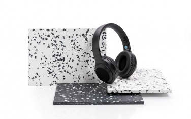 Logotrade business gift image of: RCS standard recycled plastic headphone