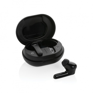 Logotrade corporate gift picture of: RCS standard recycled plastic TWS earbuds