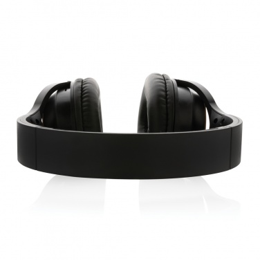 Logotrade promotional gift image of: RCS and bamboo Elite Foldable wireless headphone
