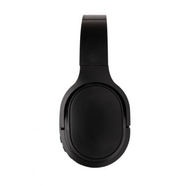 Logotrade promotional product picture of: RCS recycled plastic Elite Foldable wireless headphone