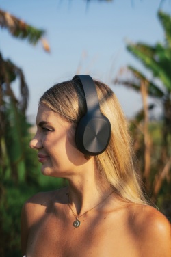 Logotrade promotional products photo of: RCS recycled plastic JAM wireless headphone