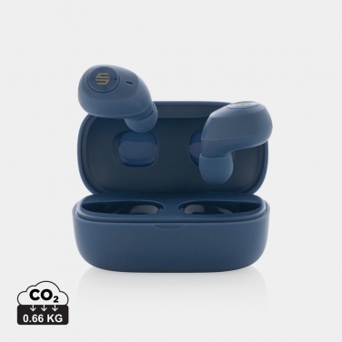 Logo trade promotional items image of: Urban Vitamin Palm Springs RCS rplastic ENC earbuds