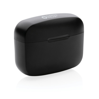 Logotrade promotional giveaway image of: RCS recycled plastic Swiss Peak ANC TWS earbuds