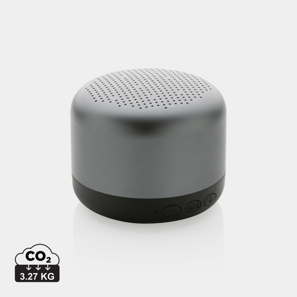 Logo trade promotional gifts picture of: Terra RCS recycled aluminium 5W wireless speaker