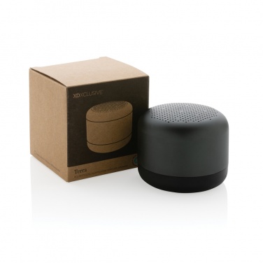 Logo trade promotional gift photo of: Terra RCS recycled aluminium 5W wireless speaker