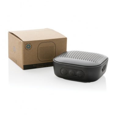 Logo trade corporate gifts image of: RCS recycled plastic Soundbox 3W speaker