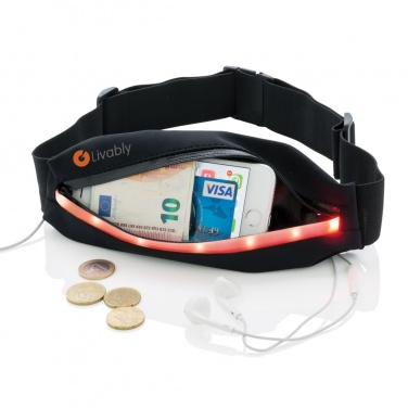 Logo trade promotional items picture of: Running belt with LED