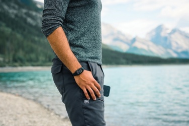 Logo trade promotional giveaways picture of: RCS recycled TPU  activity watch 1.47'' screen with HR