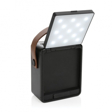 Logo trade promotional products picture of: Skywave RCS recycled plastic solar speaker 12W