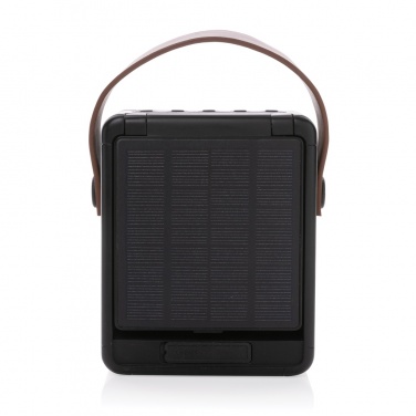 Logotrade promotional giveaway image of: Skywave RCS recycled plastic solar speaker 12W
