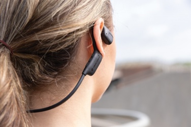 Logo trade promotional giveaways picture of: Urban Vitamin Glendale RCS rplastic air conductive headphone