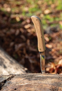 Logo trade business gifts image of: Wooden knife
