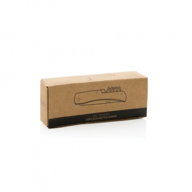 Logo trade promotional products picture of: Wooden knife with bottle opener