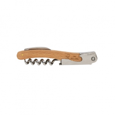 Logo trade promotional gift photo of: Wooden Corkscrew