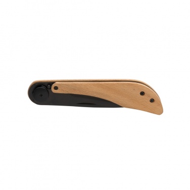 Logo trade promotional giveaways image of: Nemus Luxury Wooden knife with lock