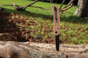 Logotrade promotional item picture of: Nemus Luxury Wooden knife with lock