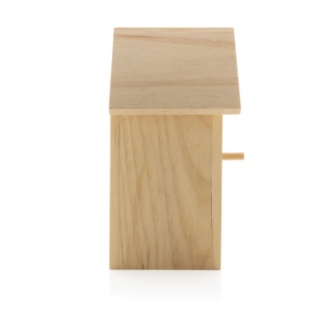 Logo trade corporate gifts picture of: Wooden birdhouse