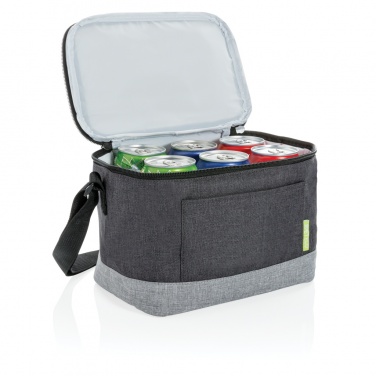 Logotrade promotional item picture of: Duo colour RPET cooler bag