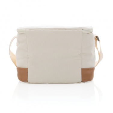 Logo trade promotional giveaways image of: Impact AWARE™ 16 oz. rcanvas six can cooler bag