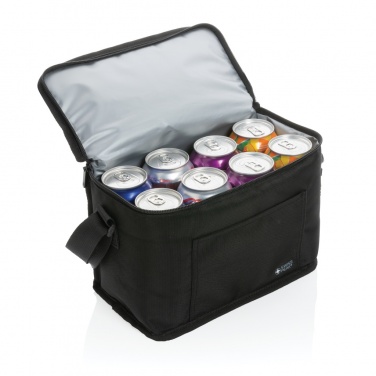 Logo trade promotional giveaways image of: Swiss Peak AWARE™ 1200D deluxe 8 can cooler bag