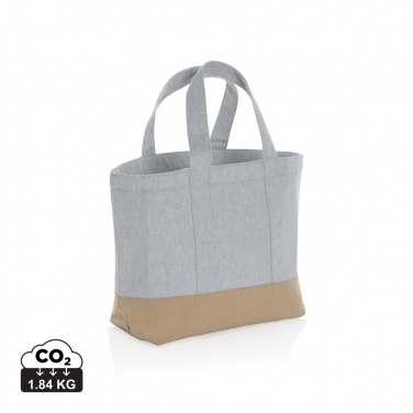 Logo trade promotional gifts image of: Impact Aware™ 285 gsm rcanvas cooler bag undyed